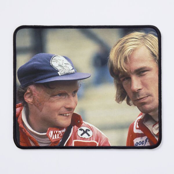 Item preview, Niki Lauda James Hunt Rivalry Ferrari F1 Poster designed and sold by F1 PhotoStop.