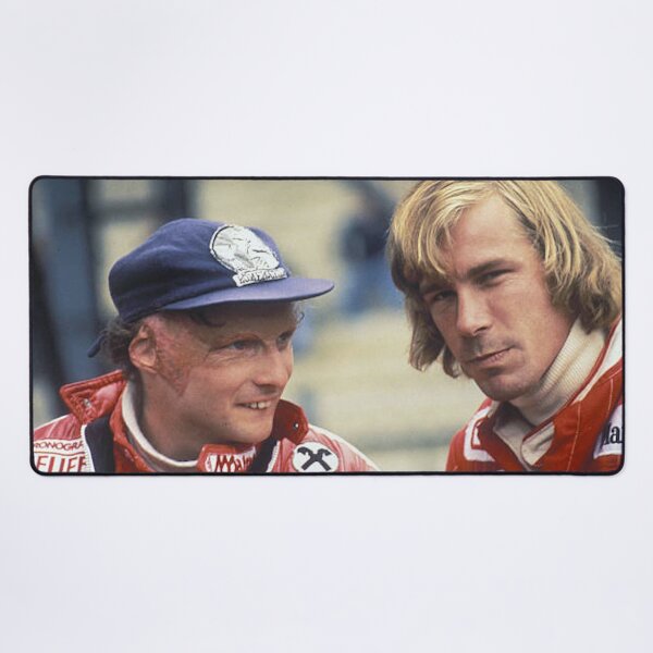 Item preview, Niki Lauda James Hunt Rivalry Ferrari F1 Poster designed and sold by F1 PhotoStop.