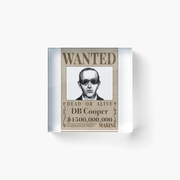 Item preview, DB Cooper photographic- DB Cooper- DB Cooper wanted designed and sold by Alshoalla.