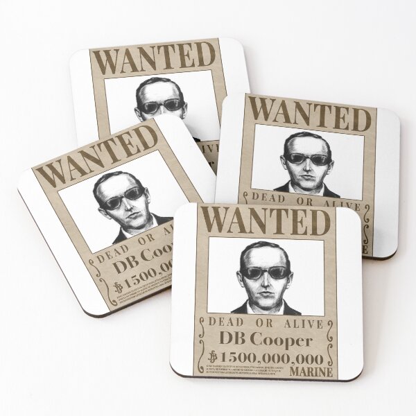 Item preview, DB Cooper photographic- DB Cooper- DB Cooper wanted designed and sold by Alshoalla.