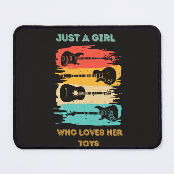 Item preview, Just a girl who loves her toys - Guitarists  designed and sold by KereetsaOne.