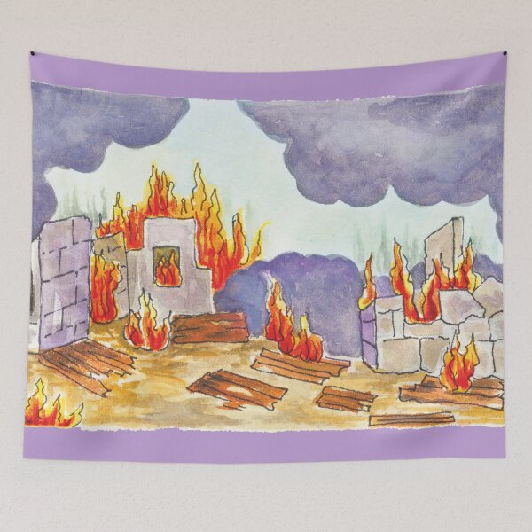 Item preview, "King Leo's Fire" designed and sold by gigiamal.