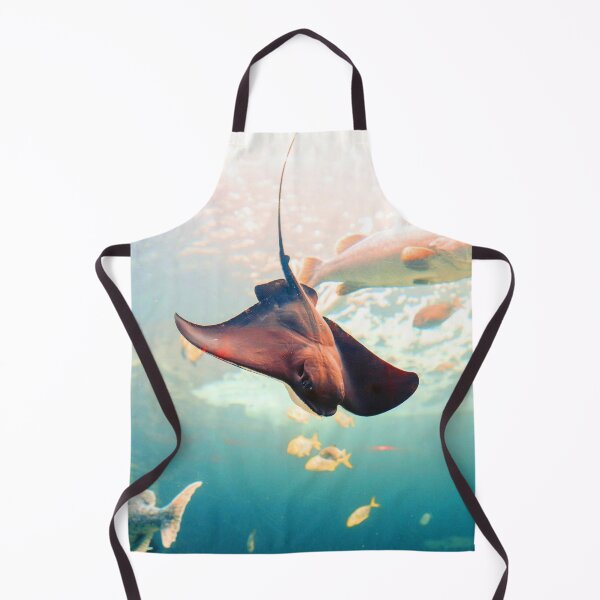 Item preview, ANIMALES #82 - Raya buceando entre peces designed and sold by DEL-Productions.