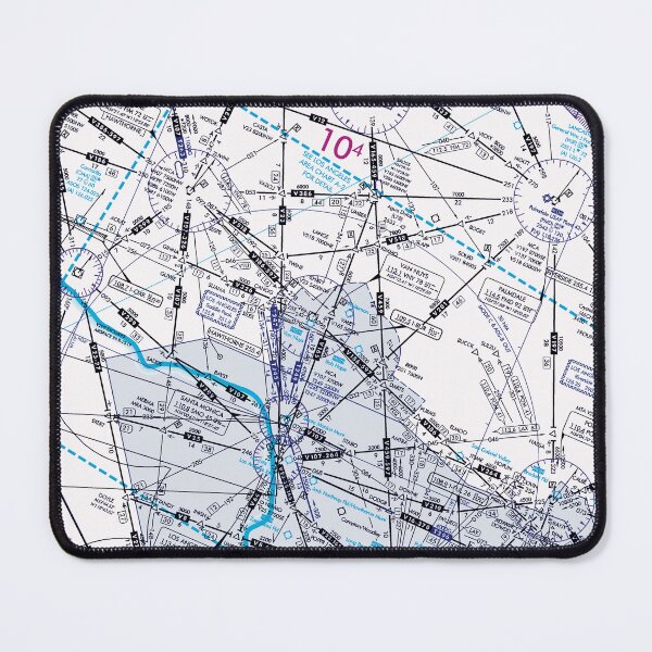 Item preview, Enroute Low Altitude Chart (ELUS3) white designed and sold by LAPilotGirl.