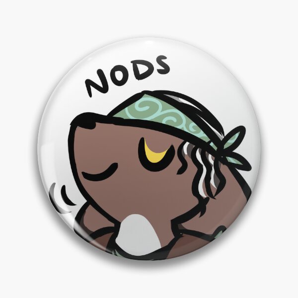 Item preview, sage mouse nods designed and sold by snowysaur.