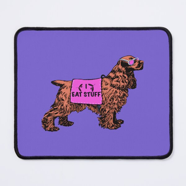 Item preview, I Eat Stuff……cocker spaniel with sunglasses designed and sold by Salzanos.