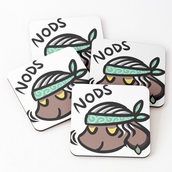 Item preview, sage mouse nods designed and sold by snowysaur.