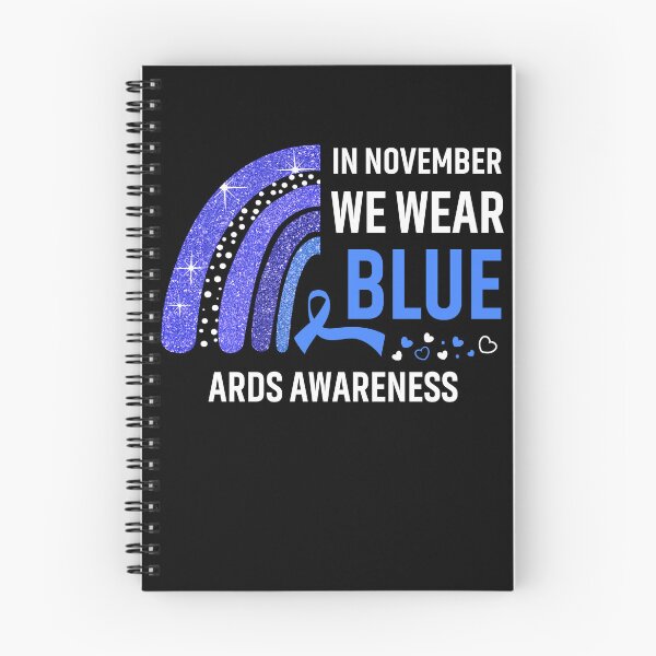 Item preview, Rainbow In November We Wear Blue ARDS Awareness designed and sold by Mnrshirley.