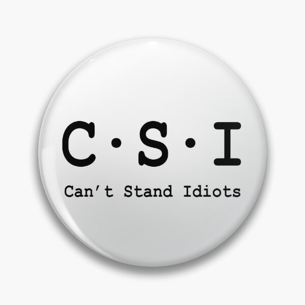Item preview, Can't Stand Idiots designed and sold by Twister300.