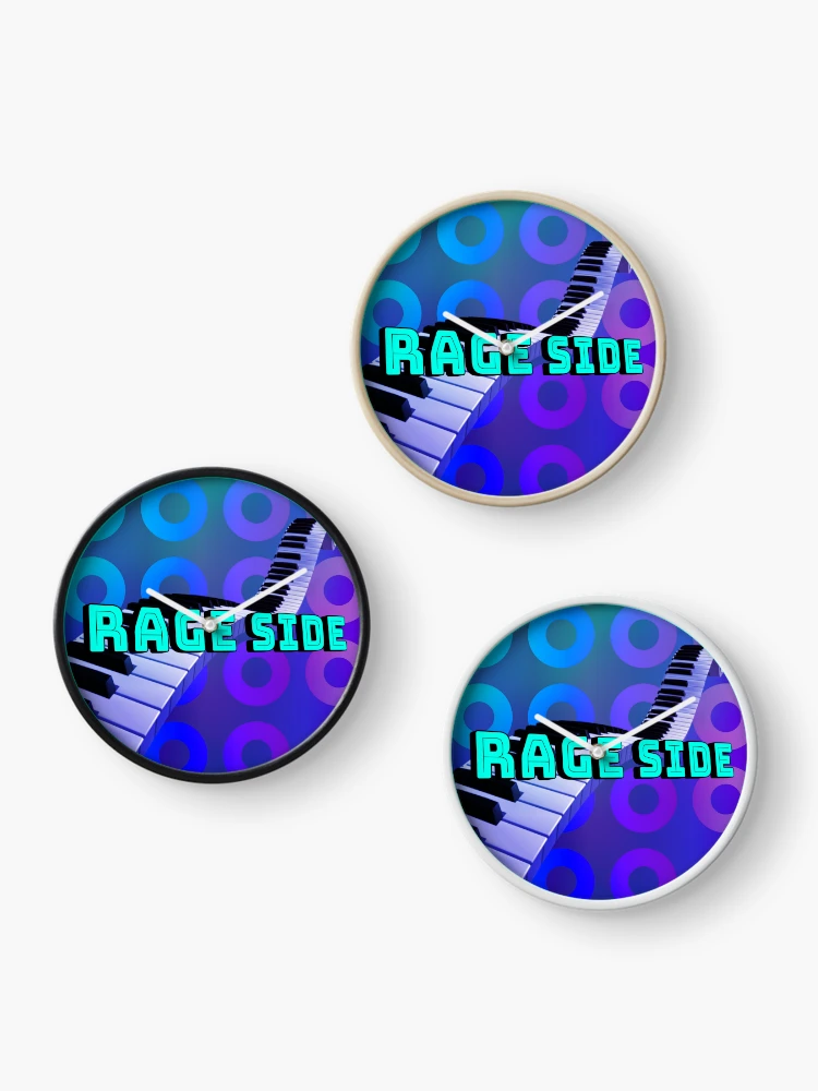 Thumbnail 3 of 4, Clock, Page Side Rage Side designed and sold by Trigger413.