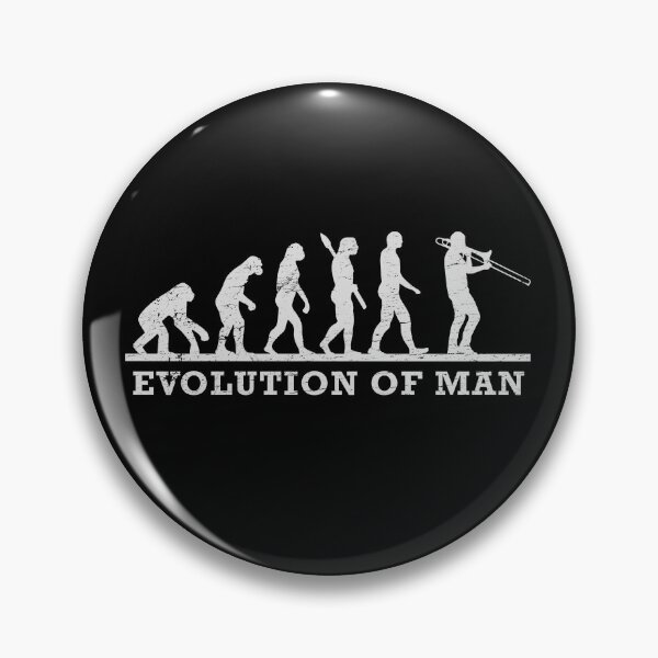 Artikelvorschau, Trombone Funny Evolution of Man entworfen und verkauft von rafaeltto.