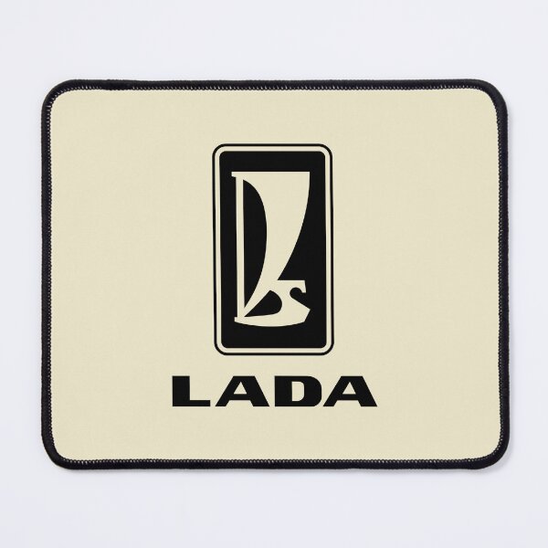 Item preview, Lada logo 1980s (black) designed and sold by VEB Ostladen.