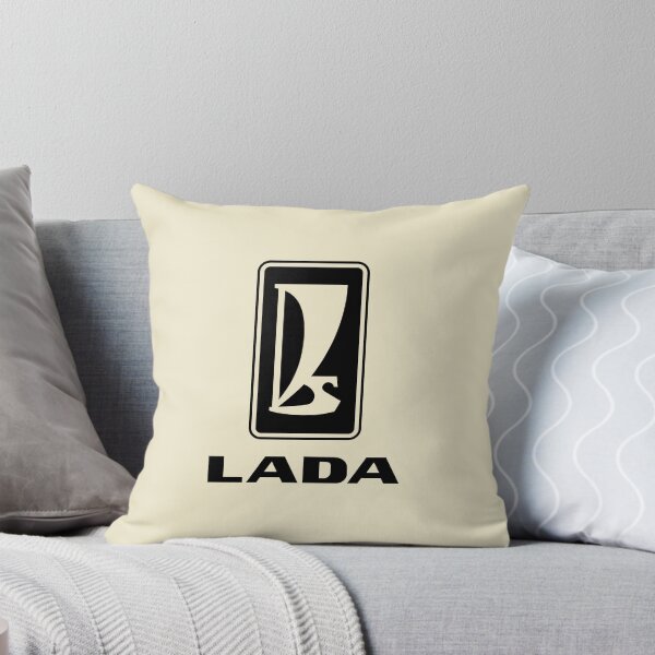Item preview, Lada logo 1980s (black) designed and sold by VEB Ostladen.