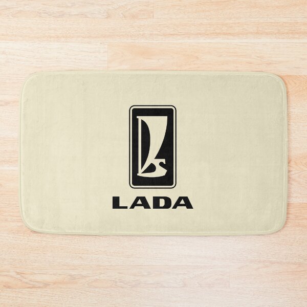 Item preview, Lada logo 1980s (black) designed and sold by VEB Ostladen.