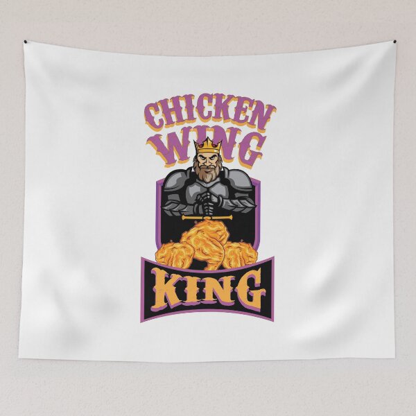 Item preview, Chicken Wing King | I love chicken wings gift for father gift for husband designed and sold by trendddy.