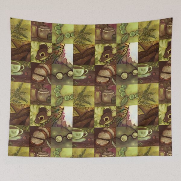 Item preview, fern mouse moodboard designed and sold by snowysaur.