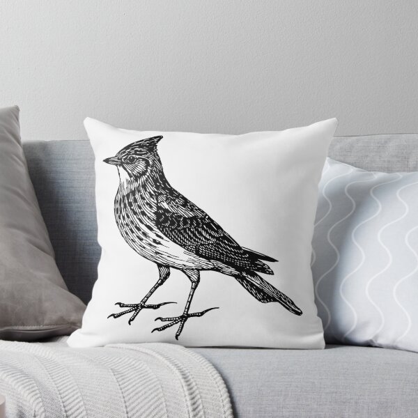 Item preview, Skylark Bird Drawing designed and sold by LeoLabs.