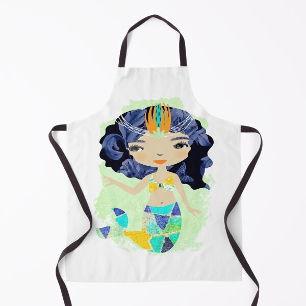 Item preview, Mermaid Girl Blue Hair (Daria) designed and sold by ruby + acorn.