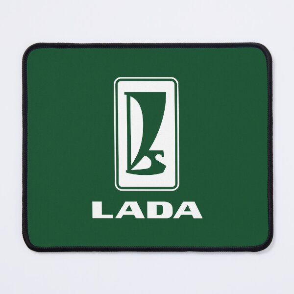 Item preview, Lada logo 1980s (white) designed and sold by VEB Ostladen.