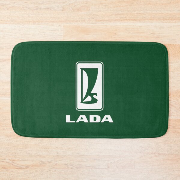 Item preview, Lada logo 1980s (white) designed and sold by VEB Ostladen.