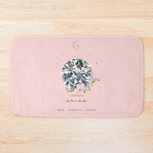 Item preview, Aries Diamond Zodiac Gemstone iPhone Case designed and sold by MagicWolfStar.