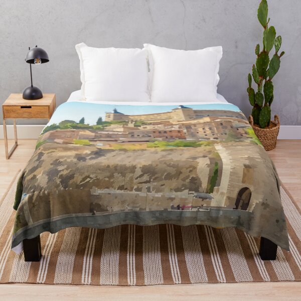 Item preview, Alcázar of Toledo - Watercolour Style designed and sold by WWWC2288.