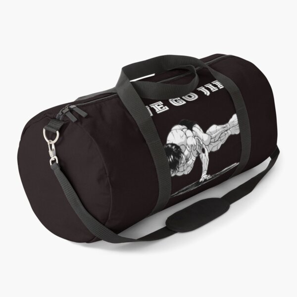We Go Jim Because It's Our Second Home/ Baki Pose Duffle Bag