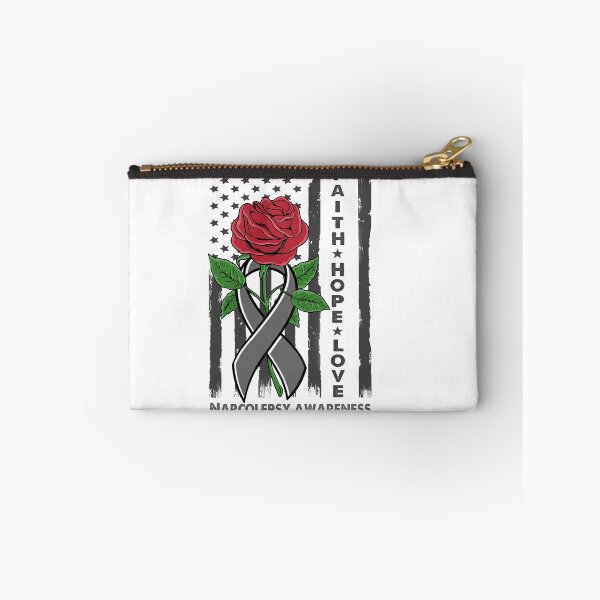 Item preview, Faith Hope Love Narcolepsy Awareness American Flag designed and sold by Kohend.