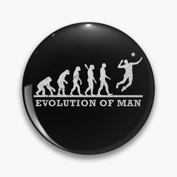 Item preview, Volleyball Funny Evolution of Man designed and sold by rafaeltto.