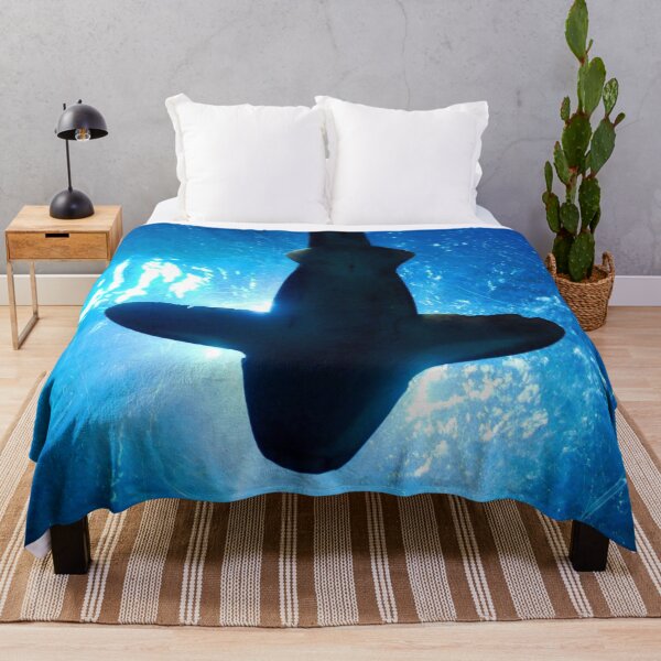 Item preview, ANIMALS #84 - Shark Silhouette Beneath Sun Rays designed and sold by DEL-Productions.