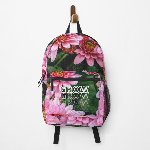 Item preview, GROW (above) - Vibrant Pink Flowers designed and sold by AliceSLee.