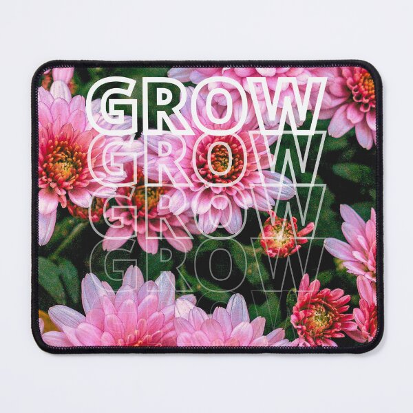 Item preview, GROW (above) - Vibrant Pink Flowers designed and sold by AliceSLee.