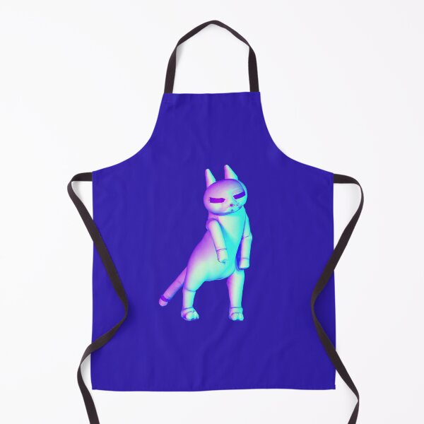 Item preview, a  full body of an alien cat, a bipedal cat, in the vaporwave style of the 90s, 3d rendered, pastel color palette designed and sold by wavelengthss.