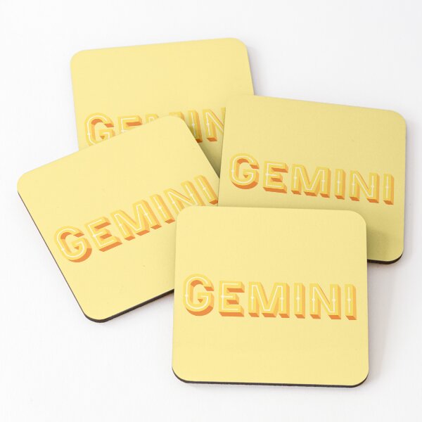 Item preview, Gemini Zodiac, Block Letters designed and sold by DandiestArt22.
