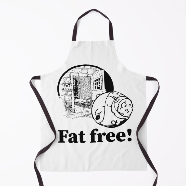 Item preview, Fat Free - Funny Health and Fitness Pun designed and sold by Technobesity.