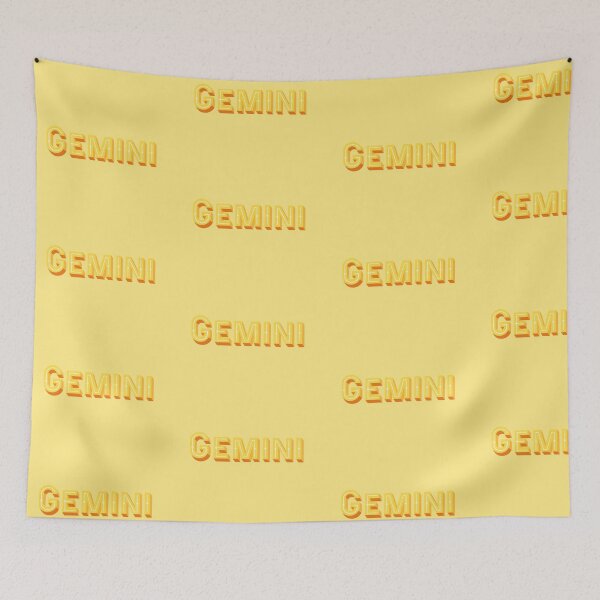 Item preview, Gemini Zodiac, Block Letters designed and sold by DandiestArt22.
