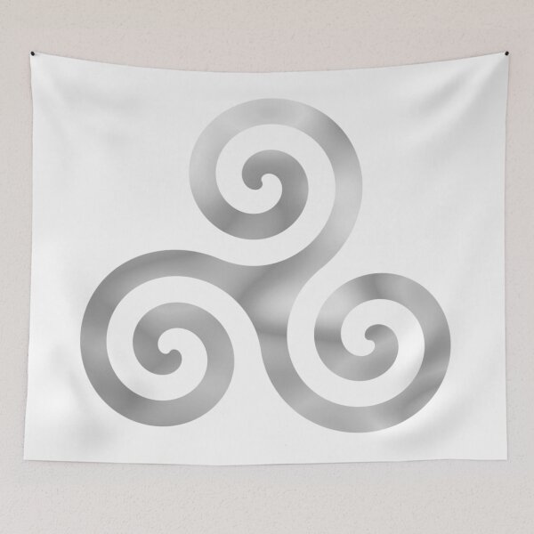 Item preview, Silver Celtic Triskele designed and sold by DesignBy79.