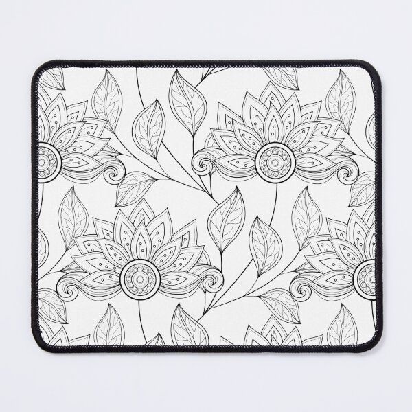 Item preview, Non Colored Pattern with Floral Motifs designed and sold by lissantee.