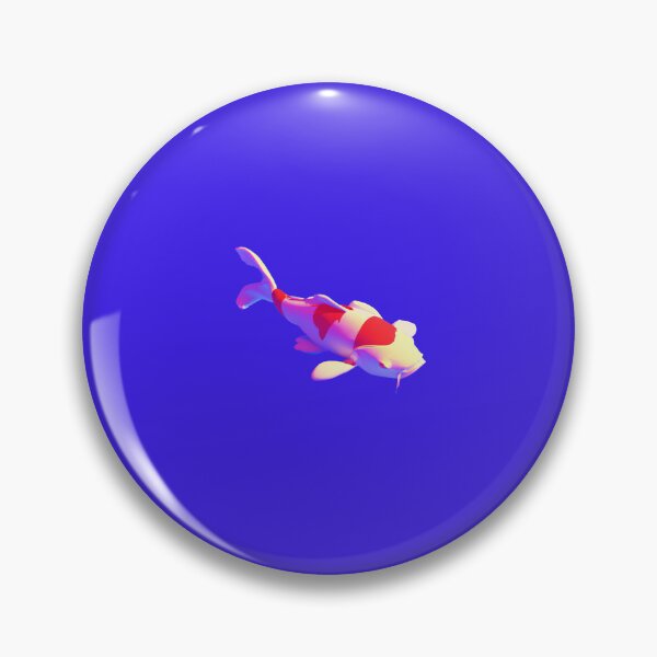 Item preview,  a koi fish, in the vaporwave style of the 90s, 3d rendered, pastel color palette designed and sold by wavelengthss.