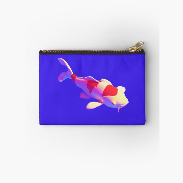 Item preview,  a koi fish, in the vaporwave style of the 90s, 3d rendered, pastel color palette designed and sold by wavelengthss.