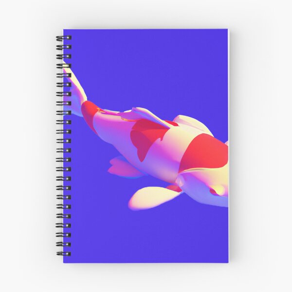 Item preview,  a koi fish, in the vaporwave style of the 90s, 3d rendered, pastel color palette designed and sold by wavelengthss.
