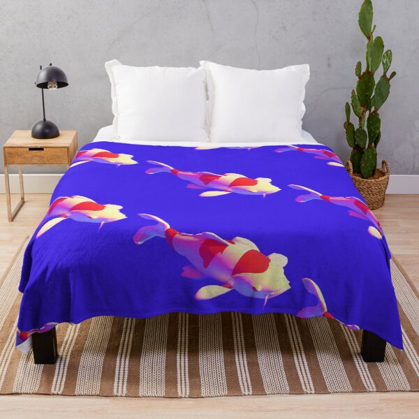 Item preview,  a koi fish, in the vaporwave style of the 90s, 3d rendered, pastel color palette designed and sold by wavelengthss.
