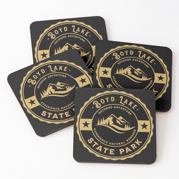Item preview, Cool Vintage Boyd Lake State Park Colorado designed and sold by CattlettArt.