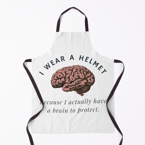 Item preview, I Wear A Helmet designed and sold by whyNautDesigns.