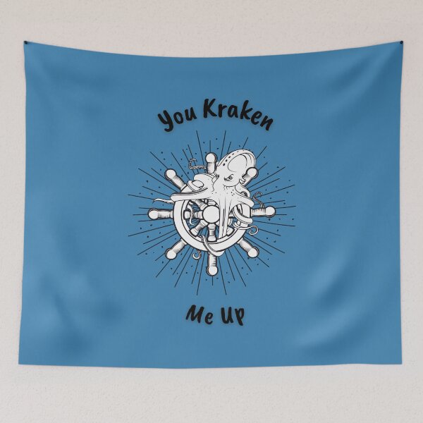 Item preview, You Kraken Me Up designed and sold by MadTeaDesign.