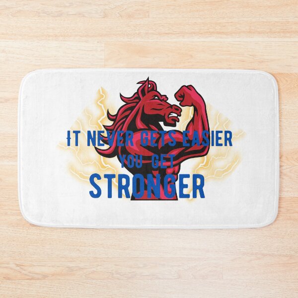 Item preview, it never gets easier you get stronger designed and sold by Soofingscapes.