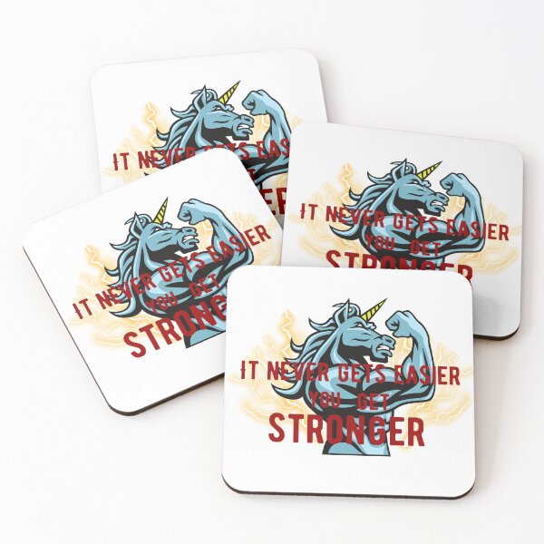 Item preview, it never gets easier you get stronger designed and sold by Soofingscapes.