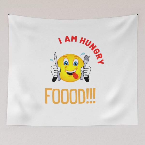 Item preview, World emoji day , hungry emoji, emoji eating food, i am hungry give me food or i will eat you ! designed and sold by mustafatolba16.