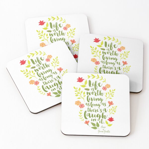 Item preview, Anne Of Green Gables | Life is worth living as long as theres laugh in it designed and sold by LunaticArtWork.