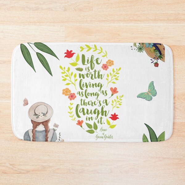 Item preview, Anne Of Green Gables | Life is worth living as long as theres laugh in it designed and sold by LunaticArtWork.